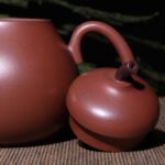 宜兴紫砂壶 I 梨式_泥料：紫泥_容量：260cc