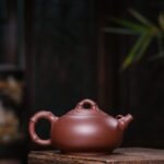 宜兴紫砂壶 I 丰竹壶_泥料：紫泥_容量：360cc