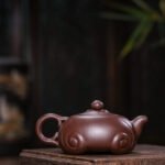 宜兴紫砂壶 I 行道_泥料：老紫泥_容量：280cc