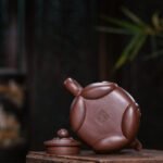 宜兴紫砂壶 I 行道_泥料：老紫泥_容量：280cc