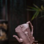 宜兴紫砂壶 I 梅桩_泥料：天青泥_容量：360cc