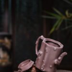 宜兴紫砂壶 I 梅桩_泥料：天青泥_容量：360cc