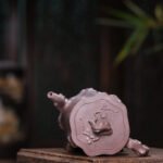 宜兴紫砂壶 I 梅桩_泥料：天青泥_容量：360cc