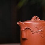 宜兴紫砂壶 I 劲竹_泥料：朱泥_容量：210cc