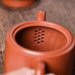 宜兴紫砂壶 I 劲竹_泥料：朱泥_容量：210cc