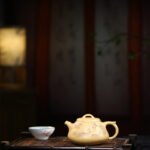 宜兴紫砂壶 I 韵瓢_泥料：金黄段泥_容量：270cc