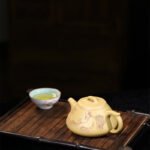 宜兴紫砂壶 I 韵瓢_泥料：金黄段泥_容量：270cc