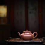 宜兴紫砂壶 I 六方花蕾_泥料：紫泥_容量：300cc