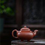 宜兴紫砂壶 I 四方传炉_泥料：紫泥_容量：260cc