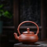 宜兴紫砂壶 I 龙凤呈祥 _ 泥料：红清水泥 _ 容量：550cc