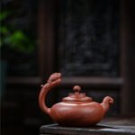 宜兴紫砂壶 I 龙门一跃 _ 泥料：红清水泥 _ 容量：350cc